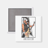 Rocker - Magnet (Vorderseite/Rückseite)