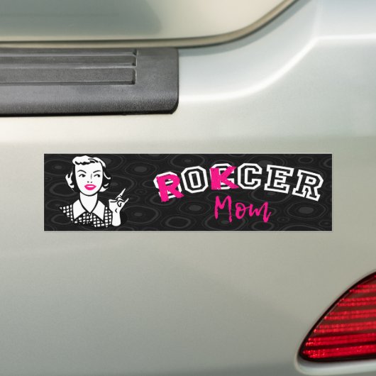 Rocker-Mama-Autoaufkleber Autoaufkleber (Auf Auto)