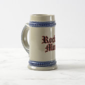 Rocker-Mama Bierglas (Vorderseite Links)