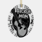 Rocker-Mama Keramik Ornament (Rechts)