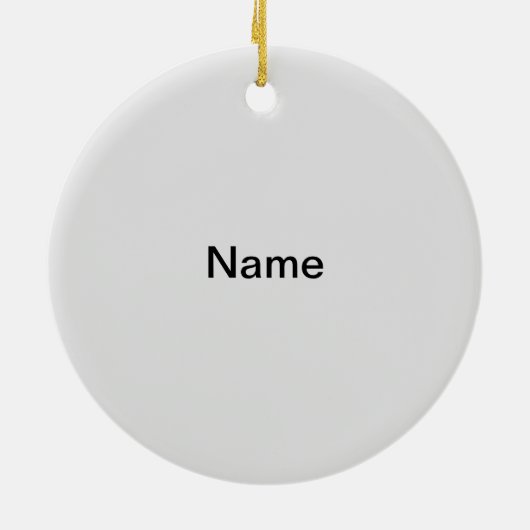 Rocker-Mama Keramik Ornament (Hinten)