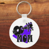 Rocker-Mama! Schlüsselanhänger (Vorderseite)