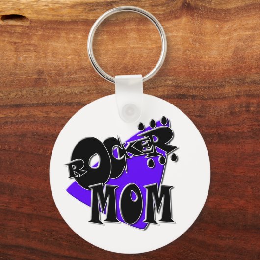 Rocker-Mama! Schlüsselanhänger (Vorderseite)