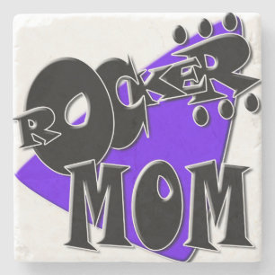 Rocker-MAMA! Steinuntersetzer