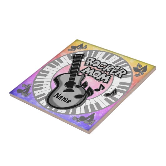 Rocker Mom Fliese (Seite)