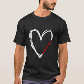 Rocker Mom Heart T-Shirt (Vorderseite)