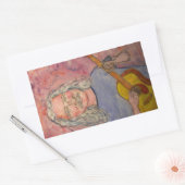 Rocker Rechteckiger Aufkleber (Umschlag)