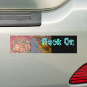 Rocker-Rock-On Autoaufkleber (Auf Auto)