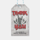 Rocker - Rock Themed Favor-Tag Geschenkanhänger (Vorderseite)