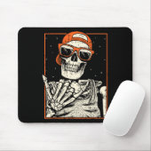 Rocker Skeleton Hand Rock on Costume Fun Halloween Mousepad (Mit Mouse)