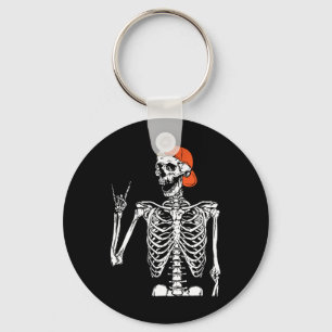 Rocker Skeleton Hand Rock on Costume Fun Halloween Schlüsselanhänger