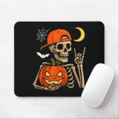 Rocker Skeleton Hand Rock on Costume Funny Hallowe Mousepad (Mit Mouse)