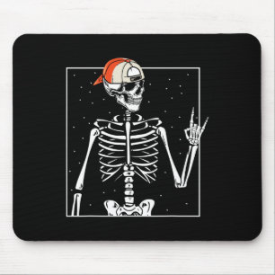 Rocker Skelett Kappe Skater Cool Halloween Punk Mousepad