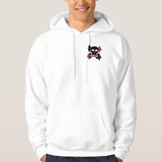 Rocker Skull Hoodie (Vorderseite)