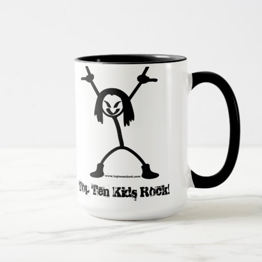 Rocker-Tasse der Spitzen-zehn Tasse (Rechts)