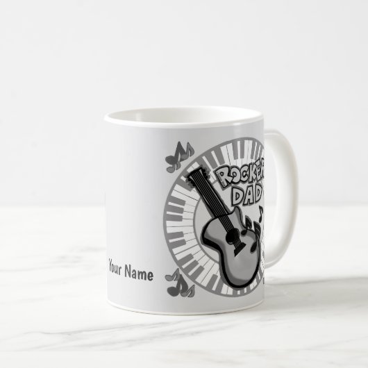 Rocker-Vater Kaffeetasse (VorderseiteRechts)