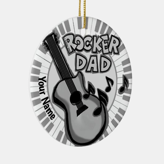Rocker Vater Ornament (Rechts)