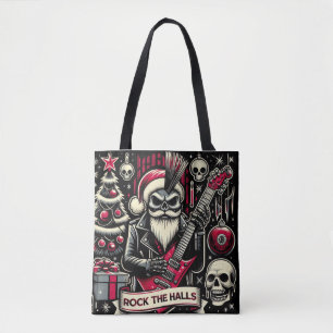 Rocker-Vater Weihnachten  Tasche