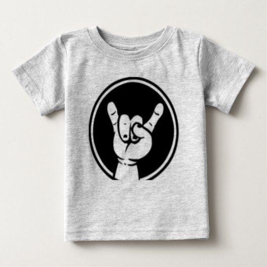 Rockerbaby Baby T-shirt (Vorderseite)