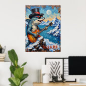 Rockerhai, Icy Bühne Präsenz Poster (Heimbüro)