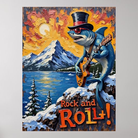Rockerhai Poster (Vorne)