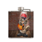 Rockerkatze Flachmann (Rückseite)