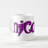 Rockernicole-Tasse Kaffeetasse (Vorderseite Links)