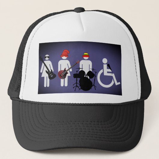 ROCKERS TRUCKERKAPPE (Vorderseite)