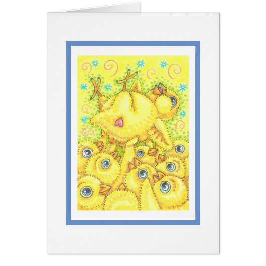 ROCKERSCHICK, SPRING MOSH PIT NOTE GREETKARTE (Vorne)