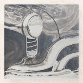 Rocket 88 - Oldsmobile-Untersetzer Glasuntersetzer (Vorderseite)