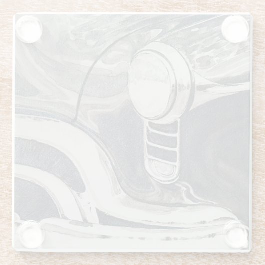 Rocket 88 - Oldsmobile-Untersetzer Glasuntersetzer (Rückseite)