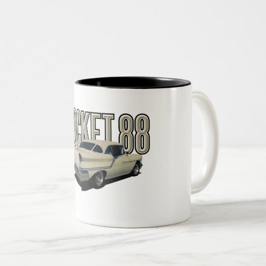 Rocket 88 zweifarbige tasse (VorderseiteRechts)