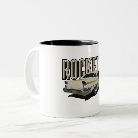 Rocket 88 zweifarbige tasse (Vorderseite Links)