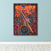 Rocket #91 Canvas Print Leinwanddruck (Insitu (Holzboden))