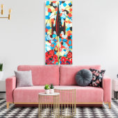 Rocket #92 Canvas Print Leinwanddruck (Insitu (Wohnzimmer))