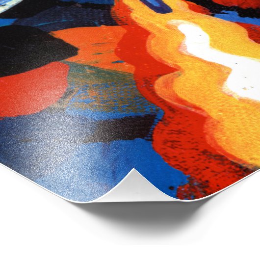 Rocket #9 fotodruck (Ecke)