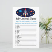 Rocket Baby Animals Name Game (Stehend Vorderseite)