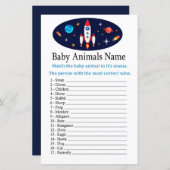 Rocket Baby Animals Name Game (Vorne/Hinten)