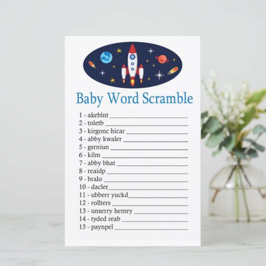 Rocket Baby Wortspiel (Stehend Vorderseite)