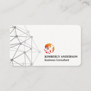 Rocket Bar Graph   Finance Tech Visitenkarte