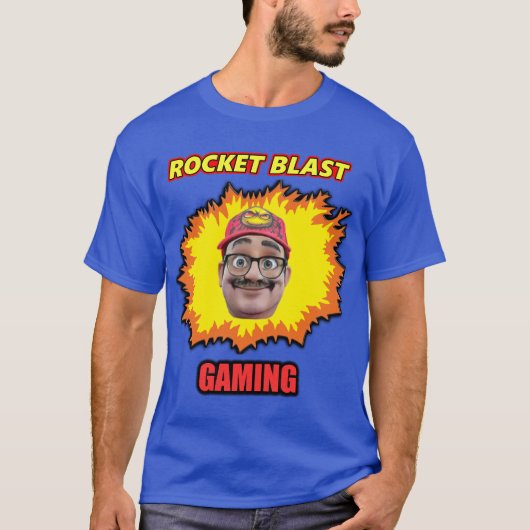 Rocket Blast Gaming Shirt (Vorderseite)