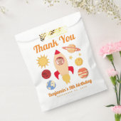 Rocket Boy Foto Geburtstag Weltraumplaneten Geschenktütchen (Versiegelt)