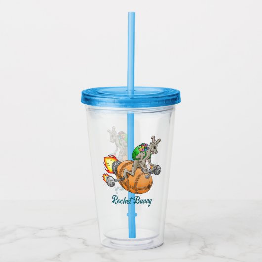 Rocket Bunny Acryltrinkbecher (Vorderseite)