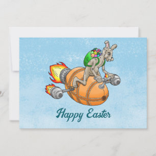 Rocket Bunny Feiertagskarte
