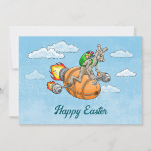Rocket Bunny Feiertagskarte