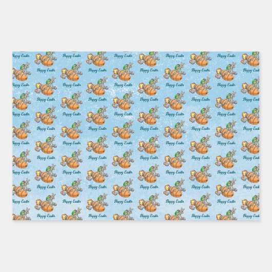 Rocket Bunny Geschenkpapier Set (Vorderseite 2)