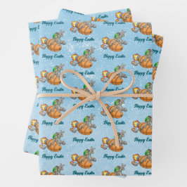 Rocket Bunny Geschenkpapier Set