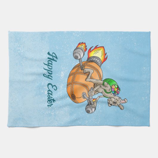 Rocket Bunny Geschirrtuch (Horizontal)