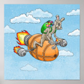 Rocket Bunny Poster (Vorne)