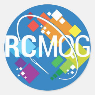 Rocket City Modern Quilt Guild Logo Sticker